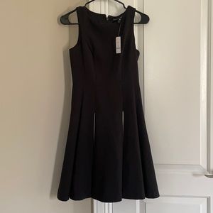 White House Black Market 2P B&W dress